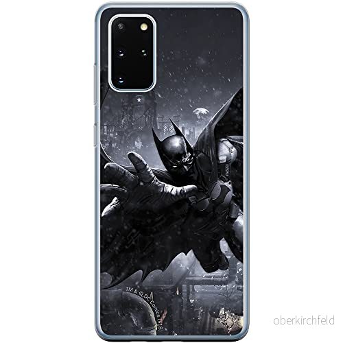 ERT GROUP mobiltelefonfodral för Samsung S20 PLUS / S11 originalt och officiellt licensierat DC mönster Batman 018 Vit optimalt anpassad till formen på mobiltelefonen, fodral tillverkad av TPU plast 5903537535975