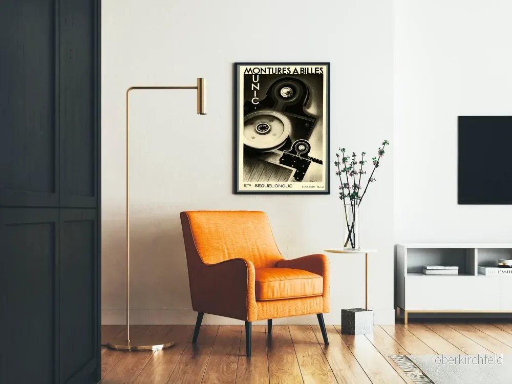 Vintageposter Montures à Billes UNIC Séguelongue - Bild 2