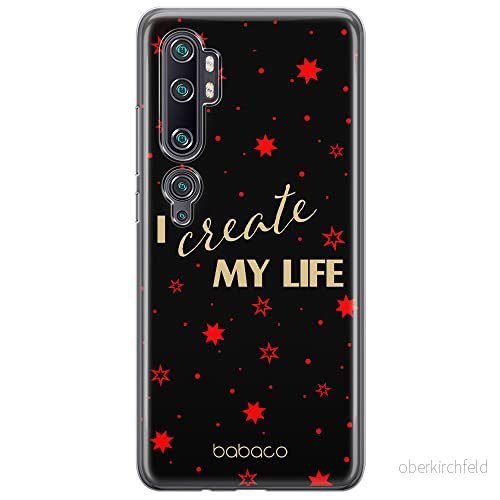 ERT GROUP mobiltelefonfodral för Xiaomi MI NOTE 10 / PRO originalt och officiellt licensierat Babaco mönster Positive vibes 006, fodral tillverkad av TPU plast 5903932959062
