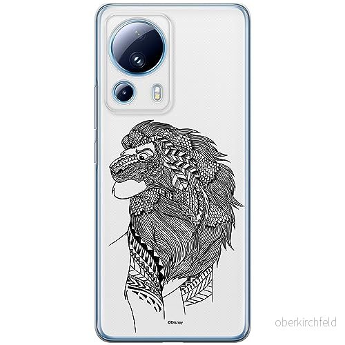 ERT GROUP mobiltelefonfodral för Xiaomi 13 LITE/CIVI 2 originalt och officiellt licensierat Disney mönster Simba & Friends 006 anpassad till formen på mobiltelefonen, fodral tillverkad av TPU plast 5905511931735