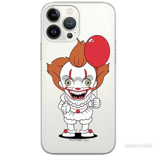 ERT GROUP mobiltelefonfodral för Iphone 13 PRO originalt och officiellt licensierat Horror mönster It 006 optimalt anpassad till formen på mobiltelefonen, gedeeltelijk transparant 5905131958488
