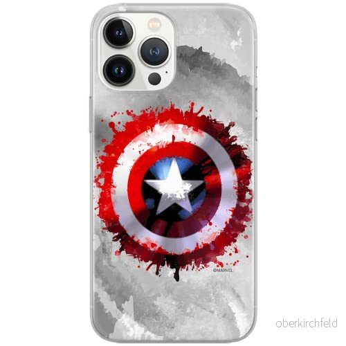 ERT GROUP mobiltelefonfodral för Samsung S9 originalt och officiellt licensierat Marvel mönster Captain America 019 Vit optimalt anpassad till formen på mobiltelefonen, fodral tillverkad av TPU plast 5902980006834