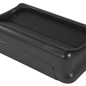 Rubbermaid Commercial Products FG267360BLA Slim Jim svänglock, 23 gal. Svart 86876186406