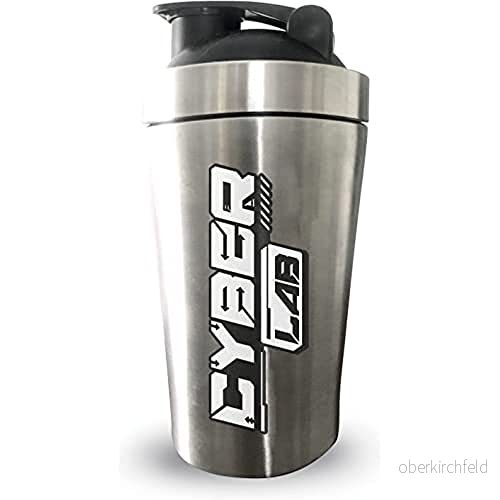 CYBERLAB SHAKER INOX Vattentät 500 ml Stål 100% BPA Made for Esport 3518681014263
