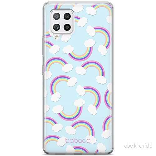 ERT GROUP mobiltelefonfodral för Samsung A42 5G originalt och officiellt licensierat Babaco mönster Rainbow 002 optimalt anpassad till formen på mobiltelefonen, fodral tillverkad av TPU plast 5904805419546