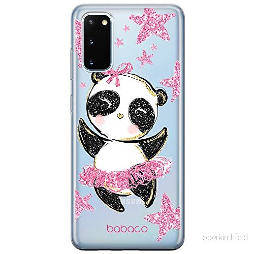 ERT GROUP mobiltelefonfodral för Samsung S20 / S11E originalt och officiellt licensierat Babaco mönster Panda 007 Vit optimalt anpassad till formen på mobiltelefonen, gedeeltelijk transparant 5903040443903