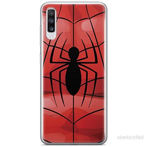ERT GROUP mobiltelefonfodral för Samsung A70 originalt och officiellt licensierat Marvel mönster Spider Man 013 optimalt anpassad till formen på mobiltelefonen, fodral tillverkad av TPU plast 5902980414530