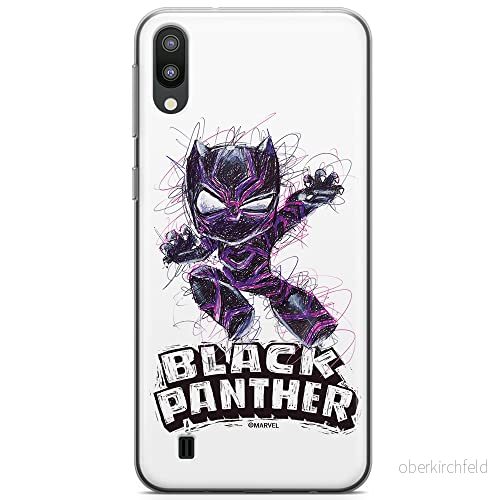 ERT GROUP mobiltelefonfodral för Samsung M10 originalt och officiellt licensierat Marvel mönster Black Panther 017 optimalt anpassad till formen på mobiltelefonen, fodral tillverkad av TPU plast 5904805231285