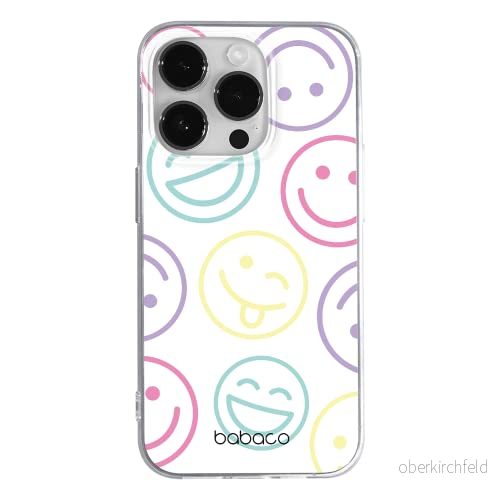 ERT GROUP mobiltelefonfodral för Apple Iphone 14 PRO originalt och officiellt licensierat Babaco mönster Positive vibes 002 optimalt anpassad till formen på mobiltelefonen, gedeeltelijk transparant 5905131918451