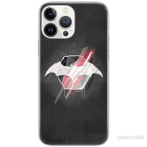 ERT GROUP mobiltelefonfodral för Samsung S10 PLUS originalt och officiellt licensierat DC mönster Batman 002 Vit optimalt anpassad till formen på mobiltelefonen, fodral tillverkad av TPU plast 5903040805503