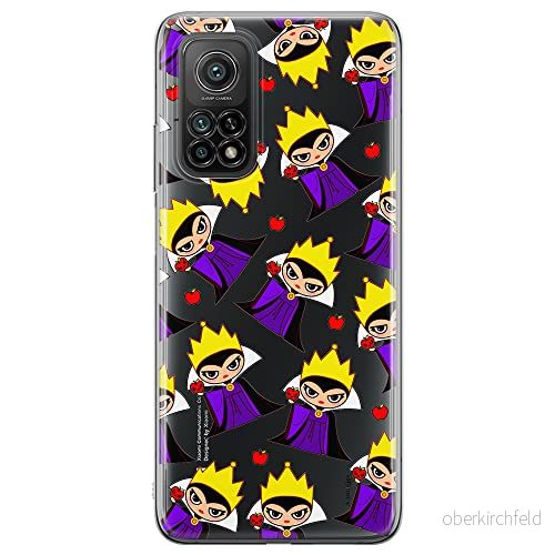 ERT GROUP mobiltelefonfodral för Xiaomi REDMI NOTE 9T originalt och officiellt licensierat Disney mönster The Evil Queen 003 optimalt anpassad till formen på mobiltelefonen, gedeeltelijk transparant 5905131471345