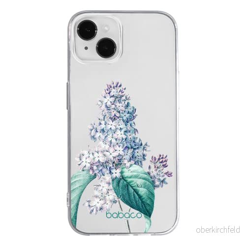 ERT GROUP mobiltelefonfodral för Iphone 13 originalt och officiellt licensierat Babaco mönster Flowers 024 optimalt anpassad till formen på mobiltelefonen, gedeeltelijk transparant 5905131251008
