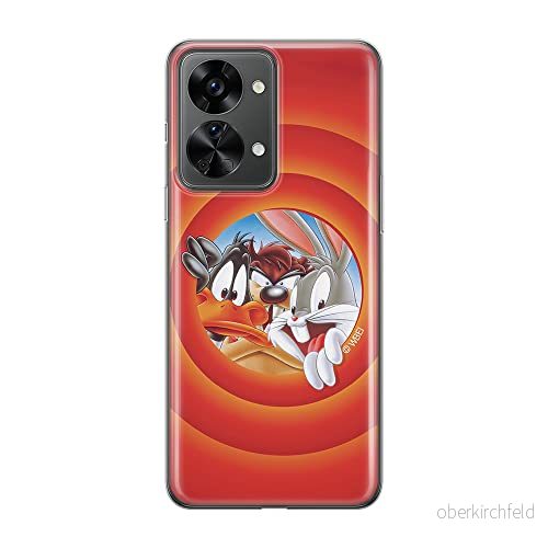 ERT GROUP mobiltelefonfodral för Oneplus NORD 2T 5G originalt och officiellt licensierat Looney Tunes mönster 002 optimalt anpassad till formen på mobiltelefonen, fodral tillverkad av TPU plast 5905511269043