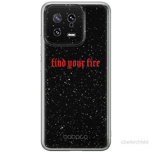 ERT GROUP mobiltelefonfodral för Xiaomi 13 originalt och officiellt licensierat Babaco mönster Find your fire 002 optimalt anpassad till formen på mobiltelefonen, fodral tillverkad av TPU plast 5905511904180
