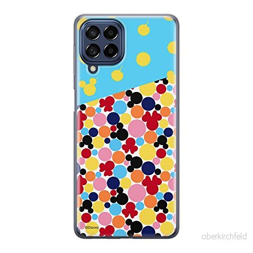 ERT GROUP mobiltelefonfodral för Samsung M53 5G originalt och officiellt licensierat Disney mönster Mickey 031 optimalt anpassad till formen på mobiltelefonen, fodral tillverkad av TPU plast 5905511380175