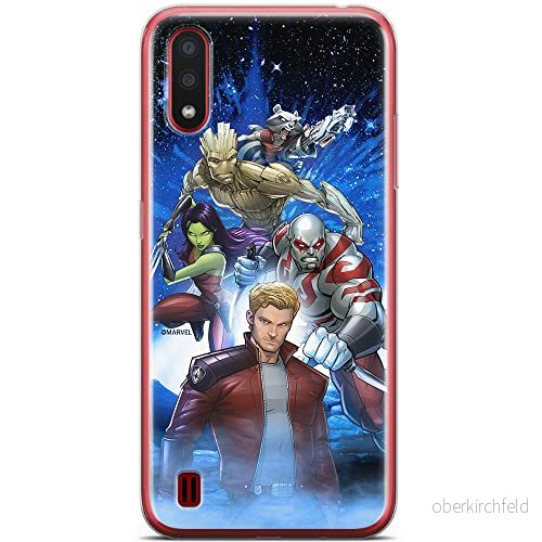 ERT GROUP mobiltelefonfodral för Samsung A01 originalt och officiellt licensierat Marvel mönster Guardians of the Galaxy 011 anpassad till formen på mobiltelefonen, fodral tillverkad av TPU plast 5904805433245