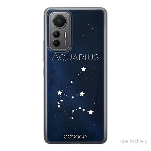 ERT GROUP mobiltelefonfodral för Xiaomi 12 LITE originalt och officiellt licensierat Babaco mönster Zodiac Constellation 011 anpassad till formen på mobiltelefonen, fodral tillverkad av TPU plast 5905511504823