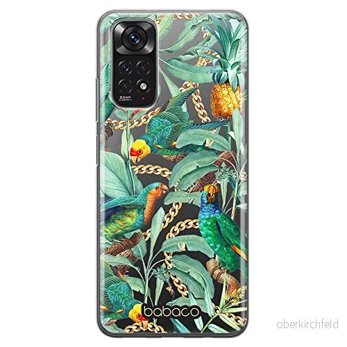 ERT GROUP mobiltelefonfodral för Xiaomi REDMI 10 originalt och officiellt licensierat Babaco mönster Flowers 058 anpassad till formen på mobiltelefonen, gedeeltelijk transparant 5905131371201