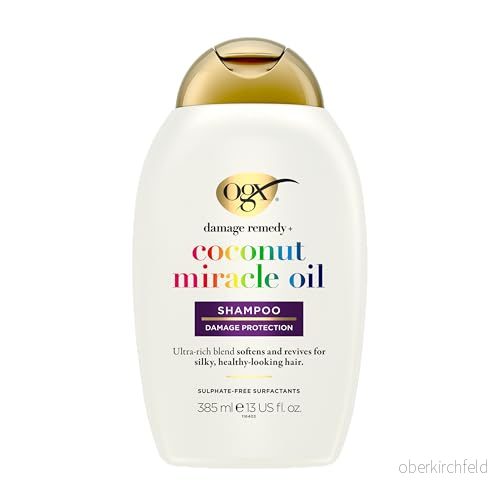 OGX Damage Remedy + Coconut Miracle Oil - Extra Strength Schampo 385 ml 22796972200