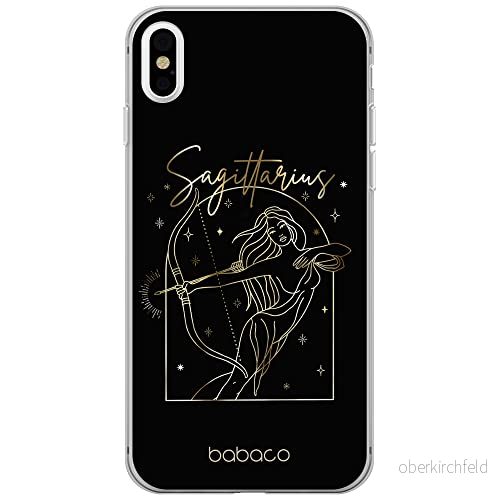 ERT GROUP mobiltelefonfodral för Apple Iphone X/XS originalt och officiellt licensierat Babaco mönster Zodiac Woman 009 Vit anpassad till formen på mobiltelefonen, fodral tillverkad av TPU plast 5903932232479