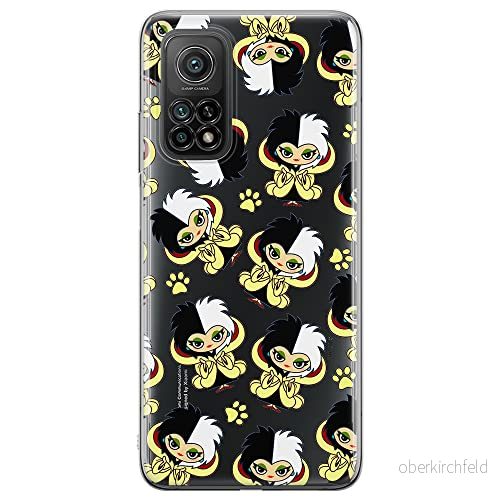 ERT GROUP mobiltelefonfodral för Huawei P20 LITE originalt och officiellt licensierat Disney mönster Cruella 007 Vit optimalt anpassad till formen på mobiltelefonen, gedeeltelijk transparant 5905131492074