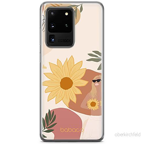 ERT GROUP Mobiltelefonskal för Samsung S20 Ultra original och officiellt licensierad Babaco mönster blommor 015 optimalt anpassad till mobiltelefonens form, TPU fodral 5903932619331
