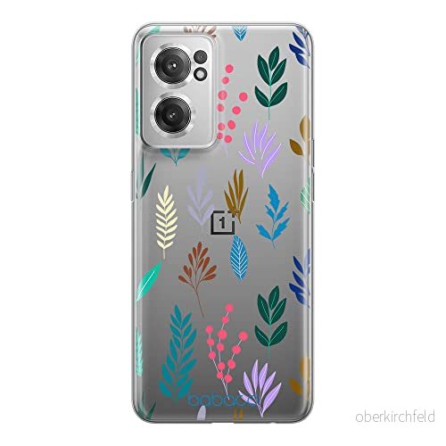 ERT GROUP mobiltelefonfodral för Oneplus NORD CE 2 originalt och officiellt licensierat Babaco mönster Plants 014 optimalt anpassad till formen på mobiltelefonen, gedeeltelijk transparant 5905511288129
