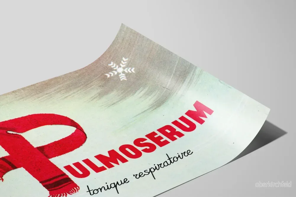 Vintageposter Pulmoserum Tonic Respirator - Bild 2