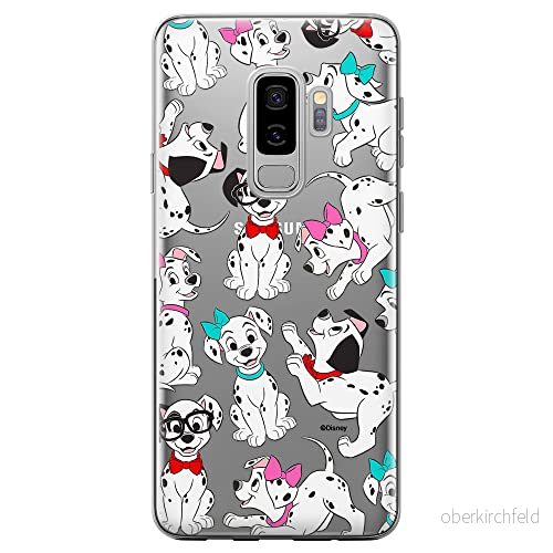 ERT GROUP mobiltelefonfodral för Samsung S9 PLUS originalt och officiellt licensierat Disney mönster Dalmatians 006 optimalt anpassad till formen på mobiltelefonen, gedeeltelijk transparant 5905131800749