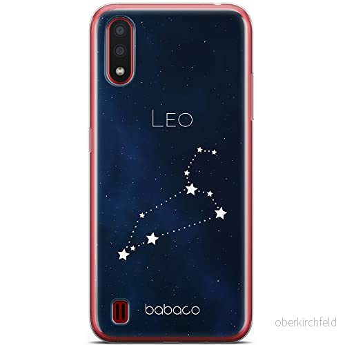 ERT GROUP mobiltelefonfodral för Samsung A01 originalt och officiellt licensierat Babaco mönster Zodiac Constellation 005 anpassad till formen på mobiltelefonen, fodral tillverkad av TPU plast 5903932192810