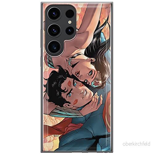ERT GROUP mobiltelefonfodral för Samsung S23 ULTRA originalt och officiellt licensierat DC mönster Wonder Woman 046 optimalt anpassad till formen på mobiltelefonen, fodral tillverkad av TPU plast 5905511456139