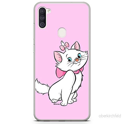 ERT GROUP mobiltelefonfodral för Samsung A11 / M11 originalt och officiellt licensierat Disney mönster Marie 007 optimalt anpassad till formen på mobiltelefonen, fodral tillverkad av TPU plast 5905131127297