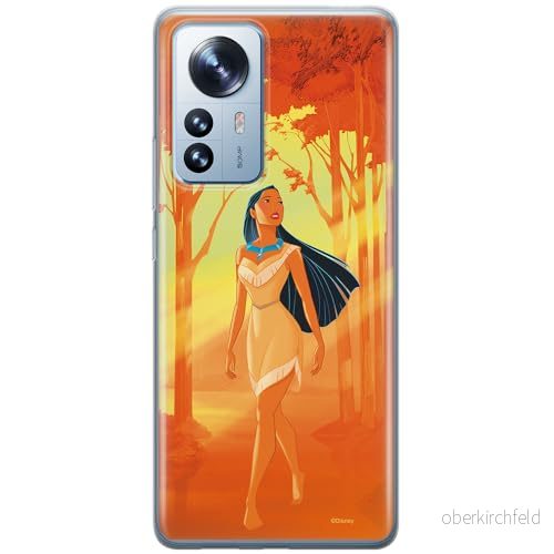 ERT GROUP mobiltelefonfodral för Xiaomi 12 PRO originalt och officiellt licensierat Disney mönster Pocahontas 001 optimalt anpassad till formen på mobiltelefonen, fodral tillverkad av TPU plast 5905511515898