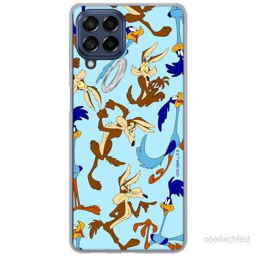 ERT GROUP mobiltelefonfodral för Samsung M33 5G originalt och officiellt licensierat Looney Tunes mönster 021 optimalt anpassad till formen på mobiltelefonen, fodral tillverkad av TPU plast 5905511679460