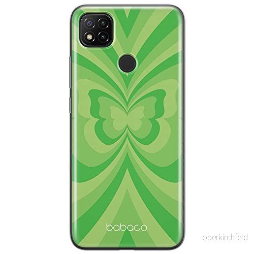ERT GROUP mobiltelefonfodral för Xiaomi REDMI 9C originalt och officiellt licensierat Babaco mönster Butterflies 001 optimalt anpassad till formen på mobiltelefonen, fodral tillverkad av TPU plast 5904805722226