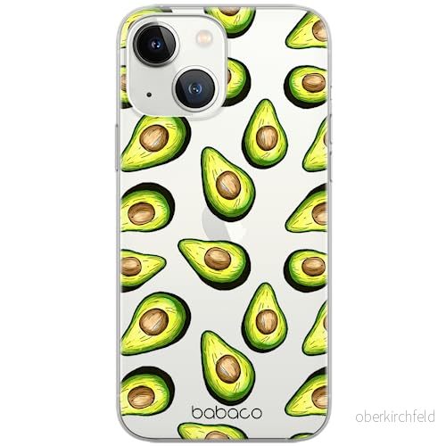 ERT GROUP mobiltelefonfodral för Apple Iphone 13 MINI originalt och officiellt licensierat Babaco mönster Fruits 001 optimalt anpassad till formen på mobiltelefonen, gedeeltelijk transparant 5903932845280