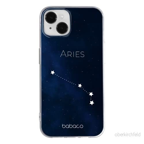 ERT GROUP mobiltelefonfodral för Apple Iphone 14 originalt och officiellt licensierat Babaco mönster Zodiac Constellation 001 anpassad till formen på mobiltelefonen, fodral tillverkad av TPU plast 5905131880475