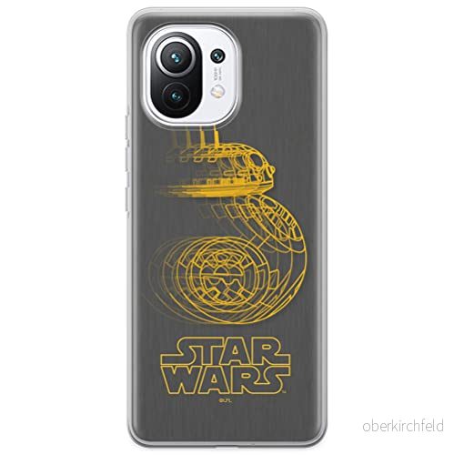 ERT GROUP mobiltelefonfodral för Xiaomi 11 originalt och officiellt licensierat Star Wars mönster BB 8 007 optimalt anpassad till formen på mobiltelefonen, fodral tillverkad av TPU plast 5903537115313