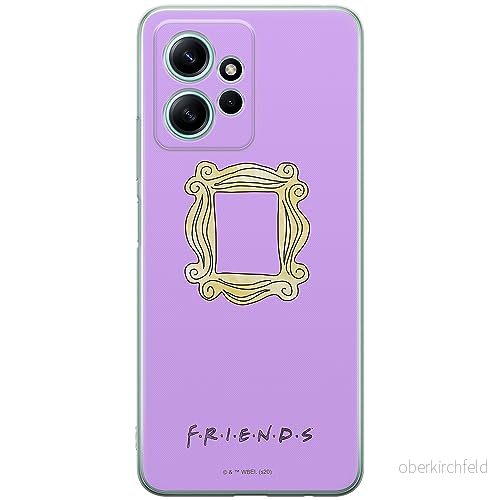 ERT GROUP mobiltelefonfodral för Xiaomi REDMI NOTE 12 4G originalt och officiellt licensierat Friends mönster 006 optimalt anpassad till formen på mobiltelefonen, fodral tillverkad av TPU plast 5905511939755