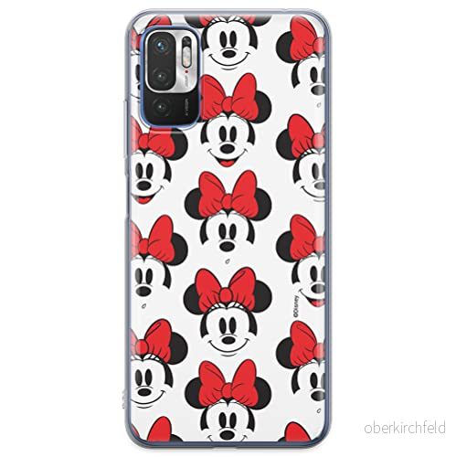 ERT GROUP mobiel telefoonhoesje voor Xiaomi REDMI NOTE 10 5G / POCO M3 PRO origineel en officieel erkend Disney patroon Minnie 058, hoesje is gemaakt van TPU 5904805608667