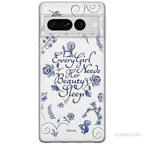 ERT GROUP mobiltelefonfodral för Google PIXEL 7 PRO originalt och officiellt licensierat Disney mönster Aurora 002 optimalt anpassad till formen på mobiltelefonen, fodral tillverkad av TPU plast 5905795169534