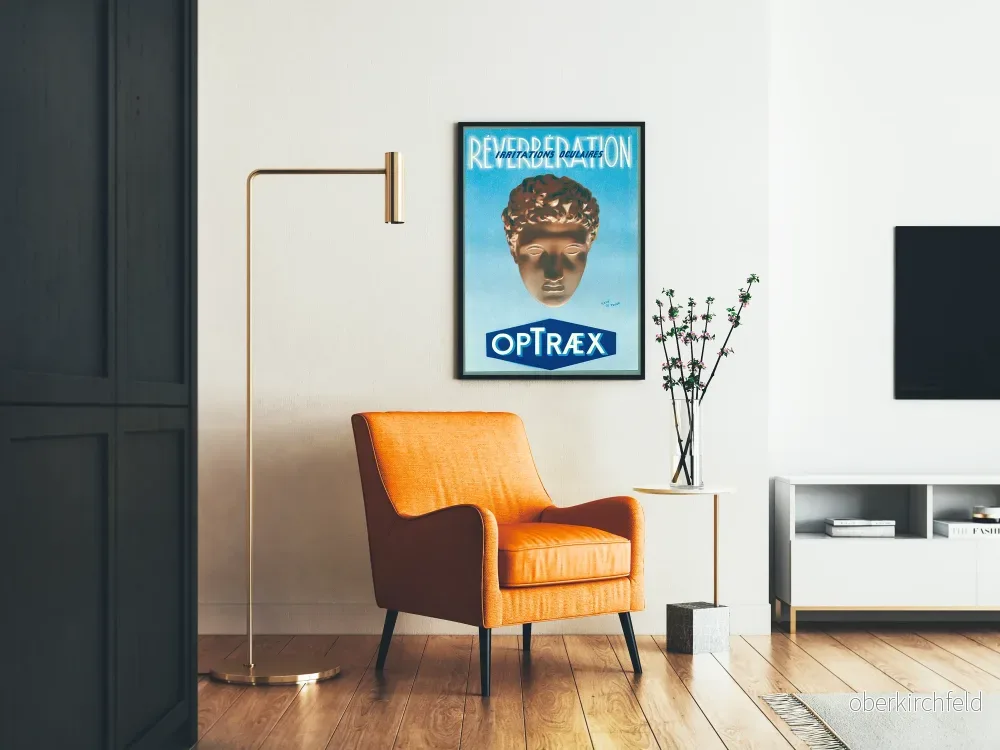 Vintagemuralposter Optraex - Väggdekoration Drömverkan och Ögonirritationer - Bild 2