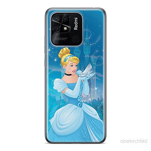 ERT GROUP mobiltelefonfodral för Xiaomi REDMI 10C originalt och officiellt licensierat Disney mönster Cindrella 001 optimalt anpassad till formen på mobiltelefonen, fodral tillverkad av TPU plast 5905511535889