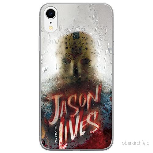 ERT GROUP mobiltelefonfodral för Iphone XR originalt och officiellt licensierat Horror mönster Friday the 13th 004 optimalt anpassad till formen på mobiltelefonen, fodral tillverkad av TPU plast 5905511099640