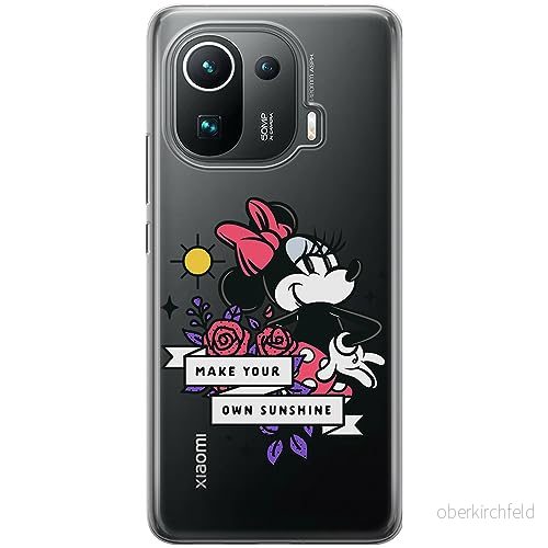 ERT GROUP mobiltelefonfodral för Xiaomi MI 11 PRO originalt och officiellt licensierat Disney mönster Minnie 073 optimalt anpassad till formen på mobiltelefonen, gedeeltelijk transparant 5905795024772