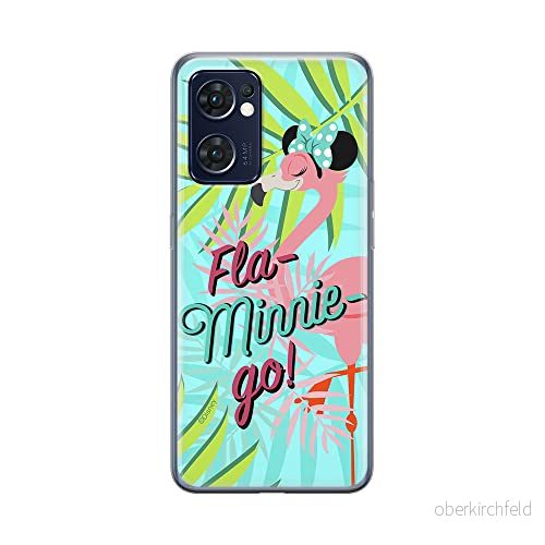 ERT GROUP mobiltelefonfodral för Oppo RENO 7 5G originalt och officiellt licensierat Disney mönster Minnie 041 optimalt anpassad till formen på mobiltelefonen, fodral tillverkad av TPU plast 5905511301330