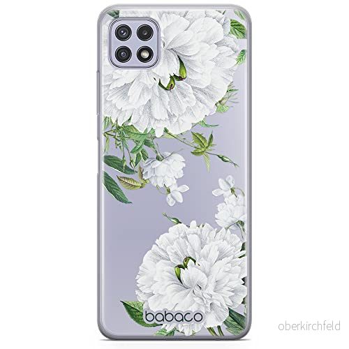 ERT GROUP mobiltelefonfodral för Samsung A22 5G originalt och officiellt licensierat Babaco mönster Flowers 047 optimalt anpassad till formen på mobiltelefonen, gedeeltelijk transparant 5905131333926