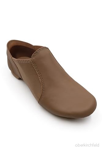 Capezio dam EJ2 E serien jazz slipon, svart/svart 52931871303
