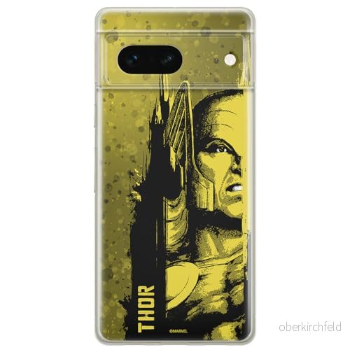 ERT GROUP mobiltelefonfodral för Google PIXEL 7 originalt och officiellt licensierat Marvel mönster Thor 001 optimalt anpassad till formen på mobiltelefonen, fodral tillverkad av TPU plast 5905795157913