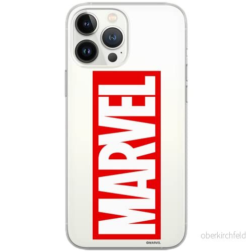 ERT GROUP mobiltelefonfodral för Iphone 13 PRO originalt och officiellt licensierat Marvel mönster 007 Vit optimalt anpassad till formen på mobiltelefonen, gedeeltelijk transparant 5903932854930